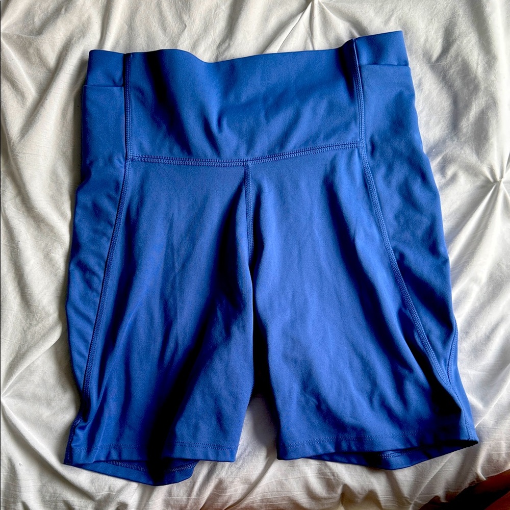 All in Motion Women's Vibrant Blue Bike Shorts